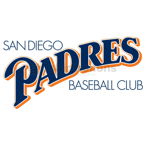 San Diego Padres T-shirts Iron On Transfers N1868 - Click Image to Close